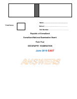 Geography Exam Answers 2019 East.pdf